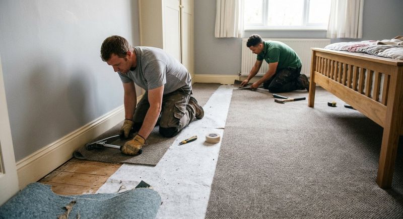 Basement Carpet Replacement in Old Bridge, NJ