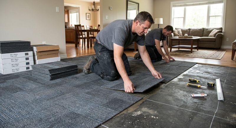 Carpet Tiles Installation in Ocean County, NJ