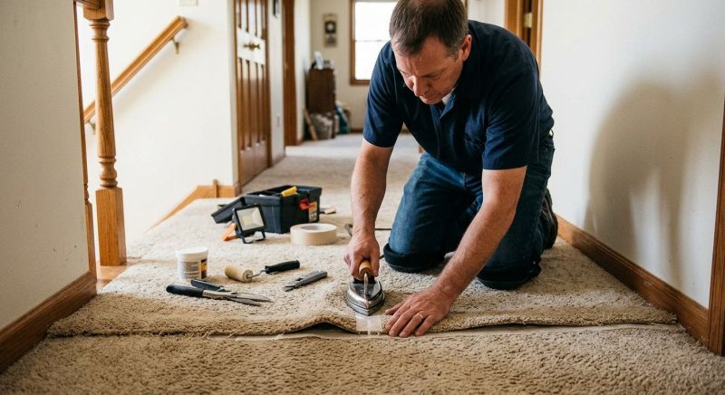 Residential Carpet Repair in Overland Park, KS