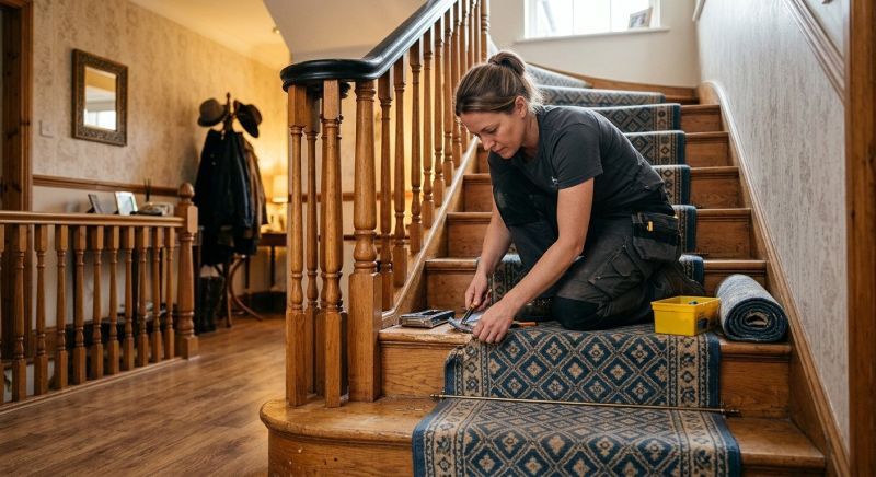 Stair Runner Repair in Kansas City, KS