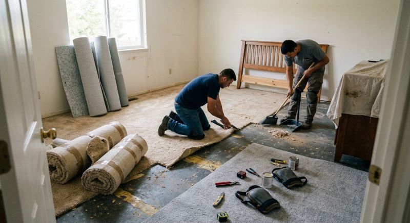 Basement Carpet Replacement in Somerset County, NJ