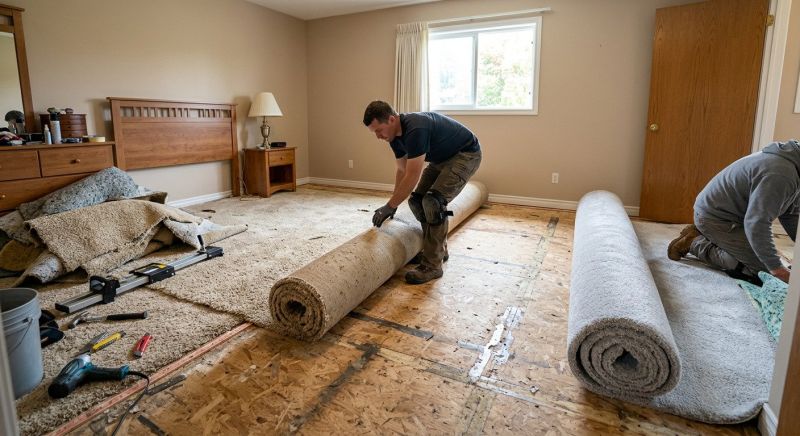 Bedroom Carpet Replacement in Ocean County, NJ