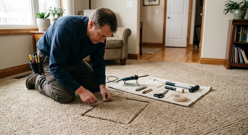 Carpet Burn Repair in Overland Park, KS
