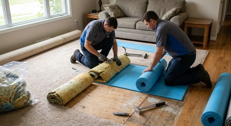 Carpet Cushion Replacement in Overland Park, KS