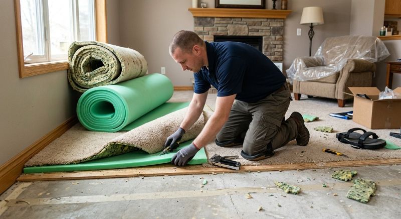 Carpet Cushion Replacement in Denver County, CO