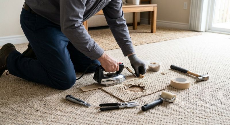 Carpet Hole Repair in Kansas City, KS