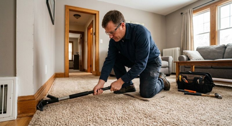 Carpet Restretching in Alpharetta, GA