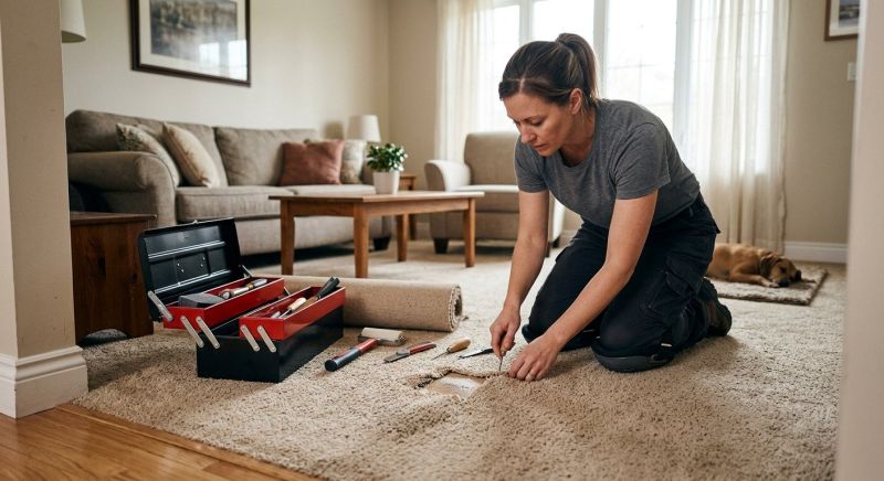 Carpet Restretching in Alpharetta, GA