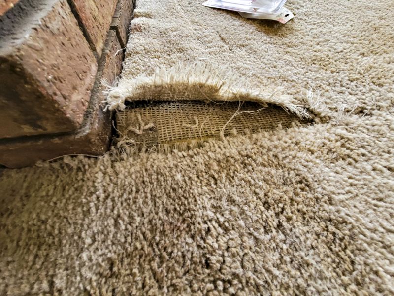 Doorway Carpet Repair in Overland Park, KS
