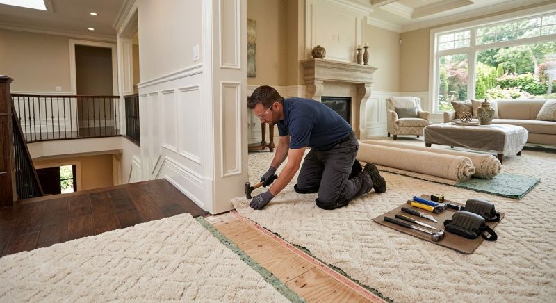 Plush Carpet Installation in Somerset County, NJ