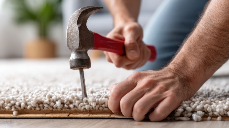 Plush Carpet Installation in Monmouth County, NJ