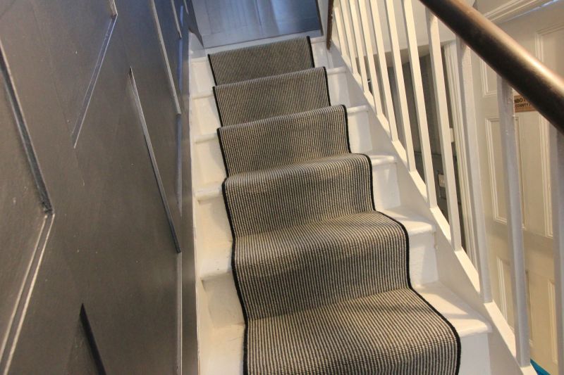 Finished Staircase with Runner