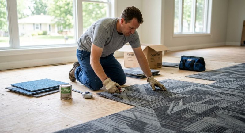 Tile Carpet Installation in Somerset County, NJ